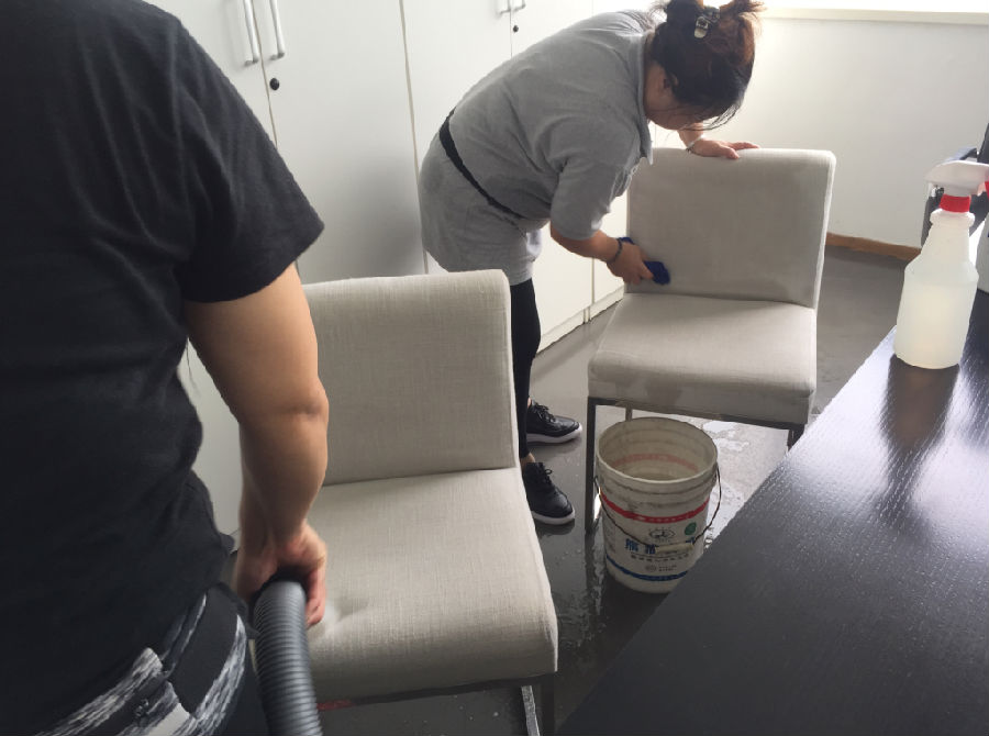 丰泽区沙发清洗案例